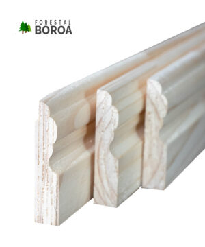 GUARDAPOLVO MOLDURA  PINO INSIGNE FINGER 19X90X3.00 MTS