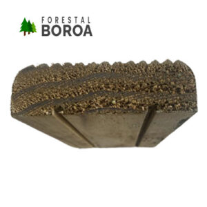 PISO DE TERRAZA IMPREGNADO RANURADO 1.5X4X3.20